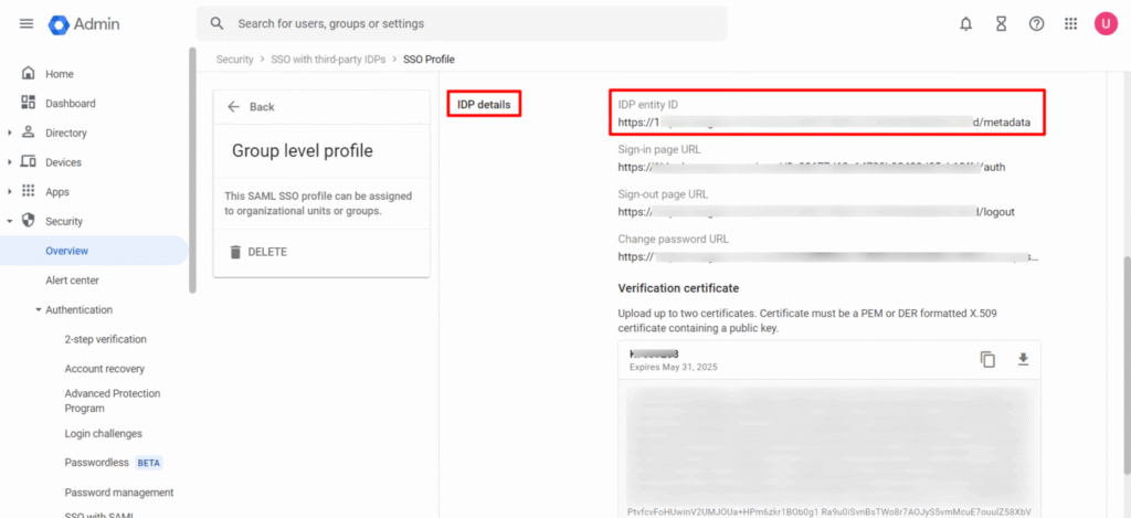 IDP-Details