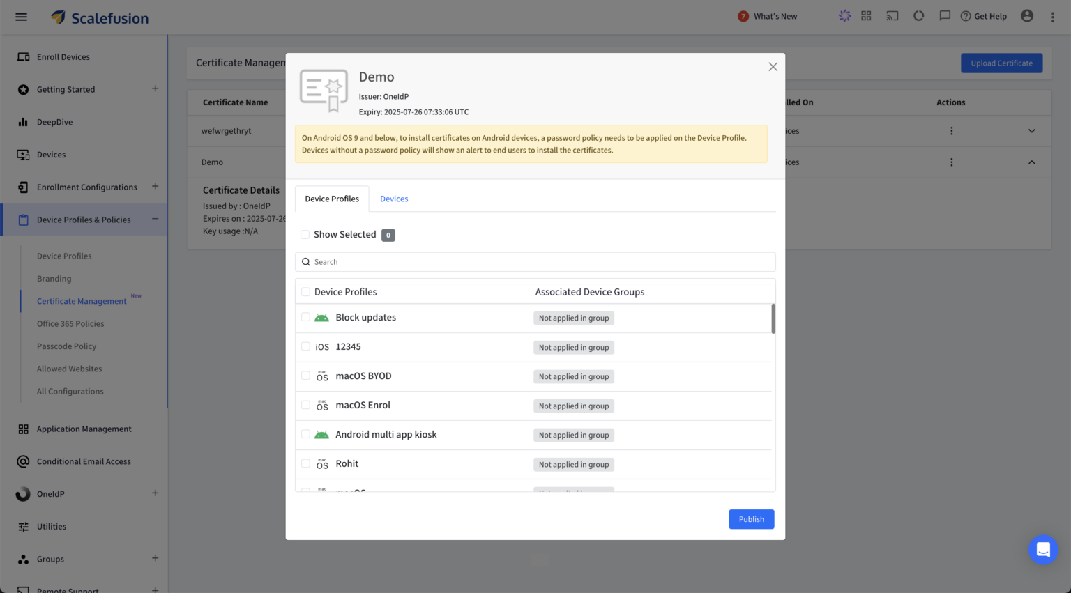 Certificate Management for Android: A Step-by-Step Guide