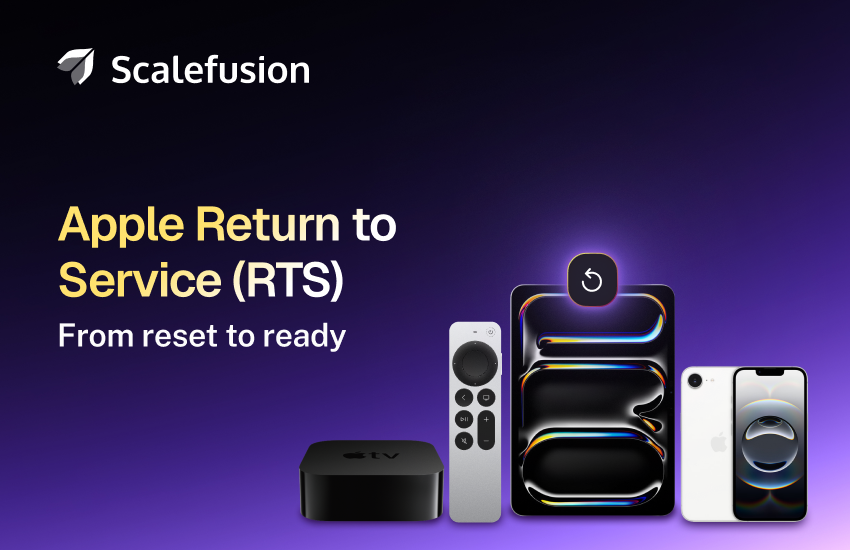 Return to Service (RTS) on Apple devices
