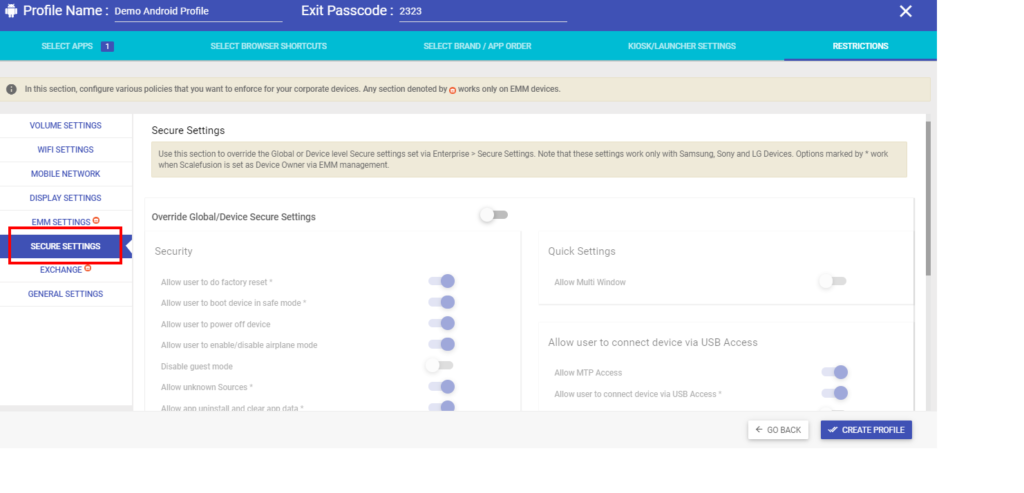 block automatic updates Android