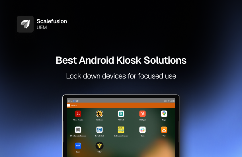Best Android kiosk solutions