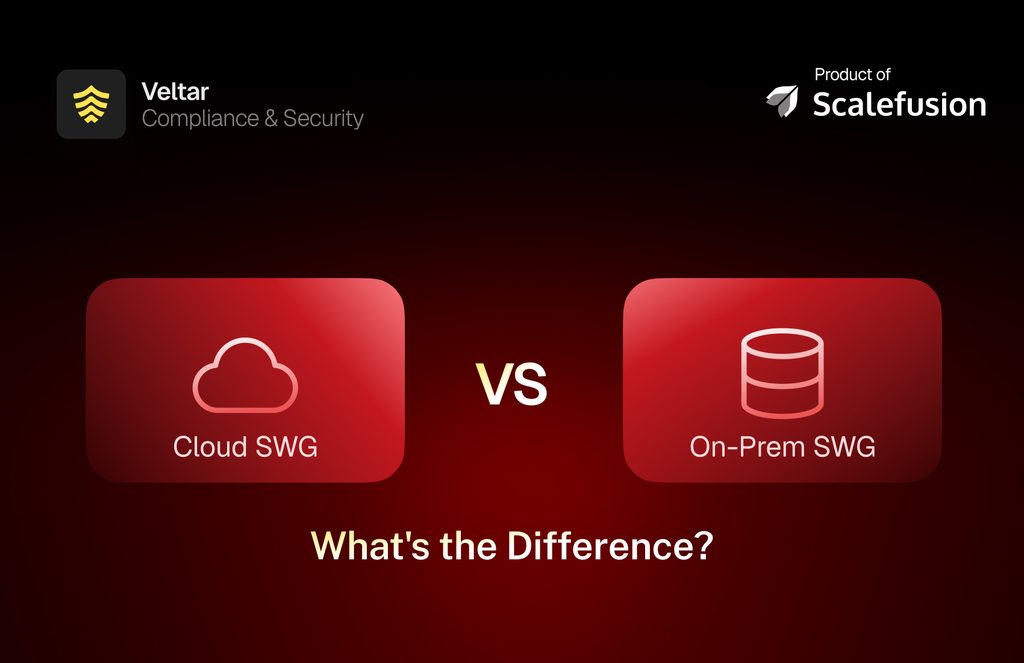 Cloud SWG vs. On-Prem SWG