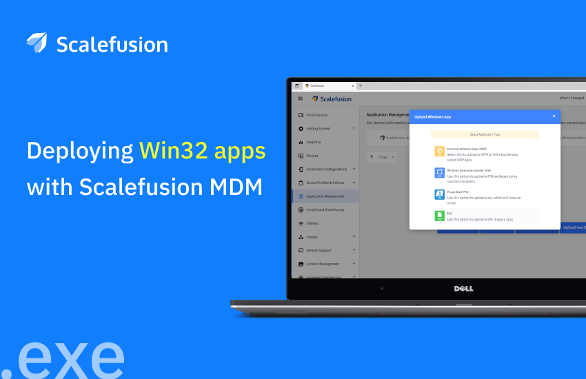 How To deploy Win32 applications in Windows 10 managed devices with Scalefusion