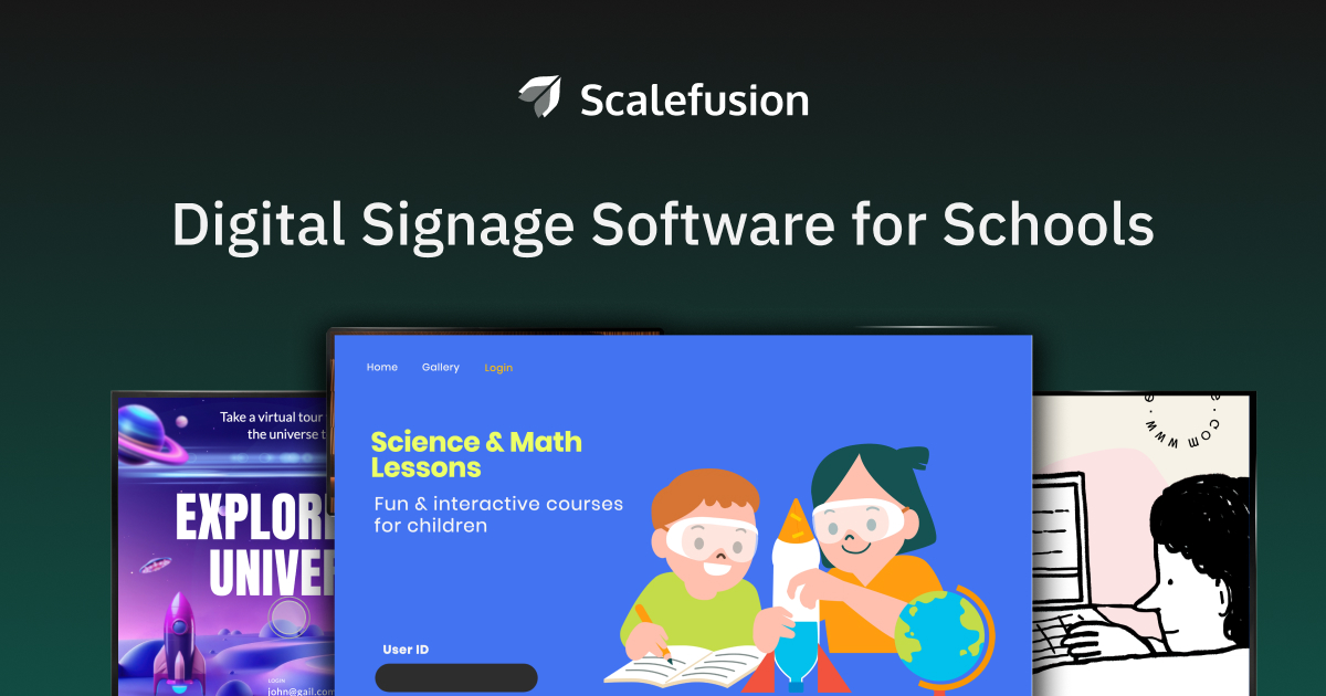 Best Digital Signage Software For Schools