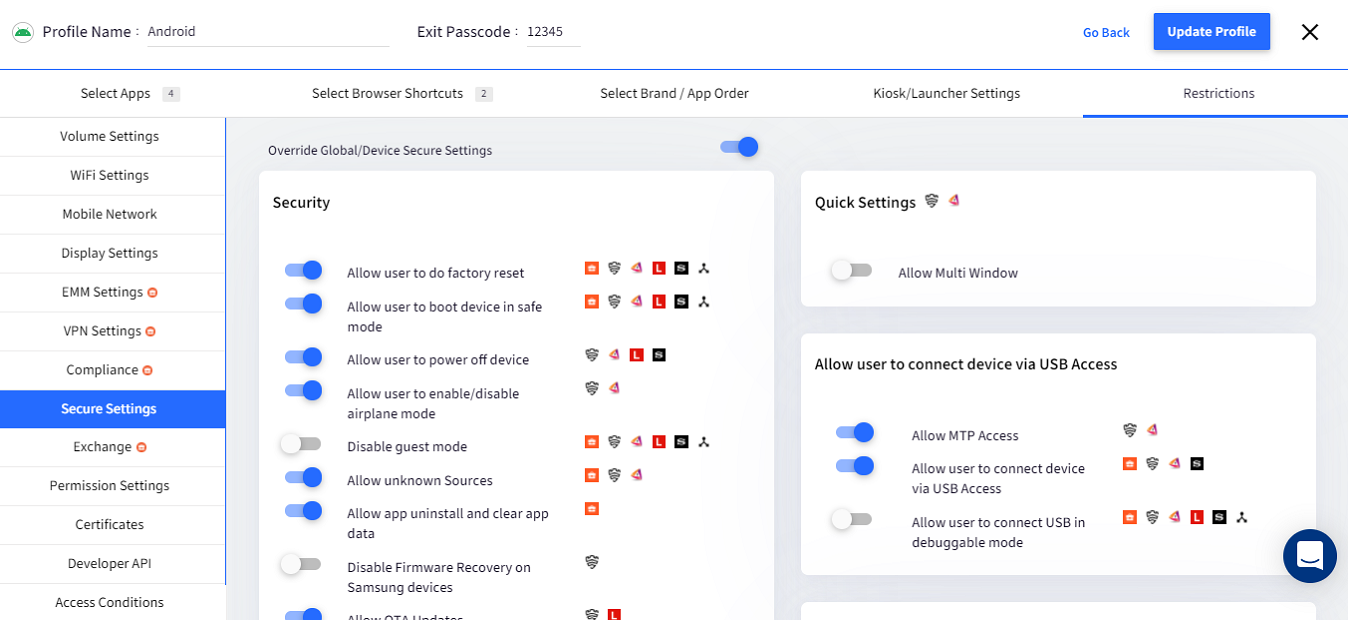 How To Disable Power Button on Android Devices Scalefusion