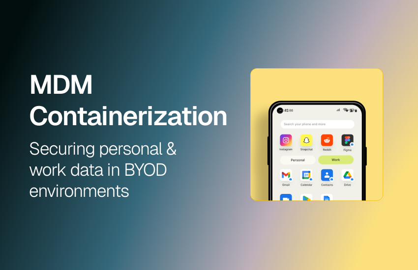Containerization in BYOD