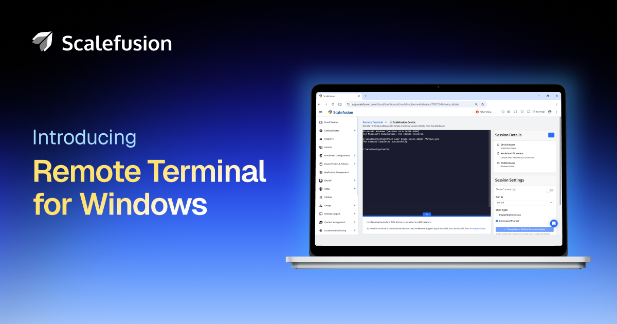 Introducing Remote Terminal for Windows
