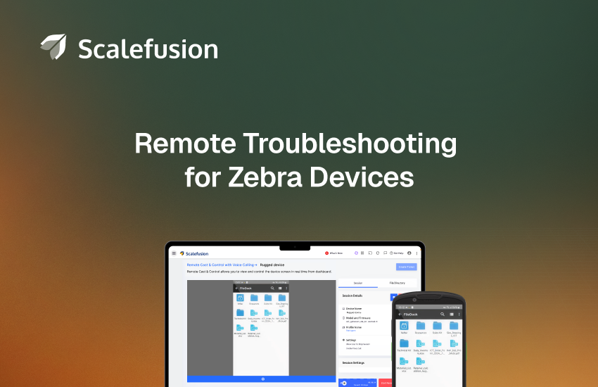 Remote Troubleshooting for Zebra Devices