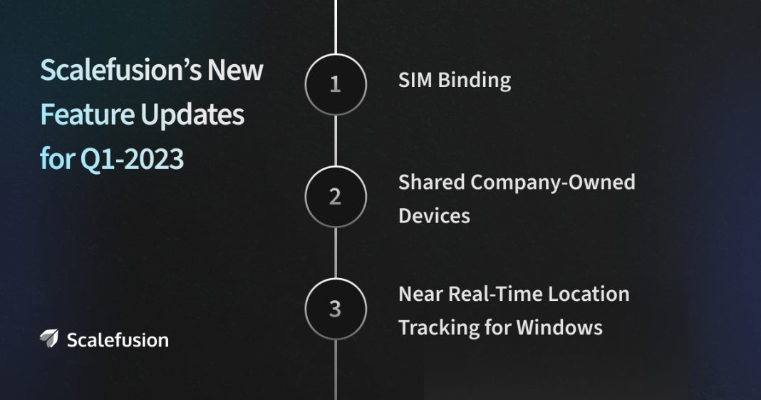 Scalefusion’s New Feature Updates for Q12023