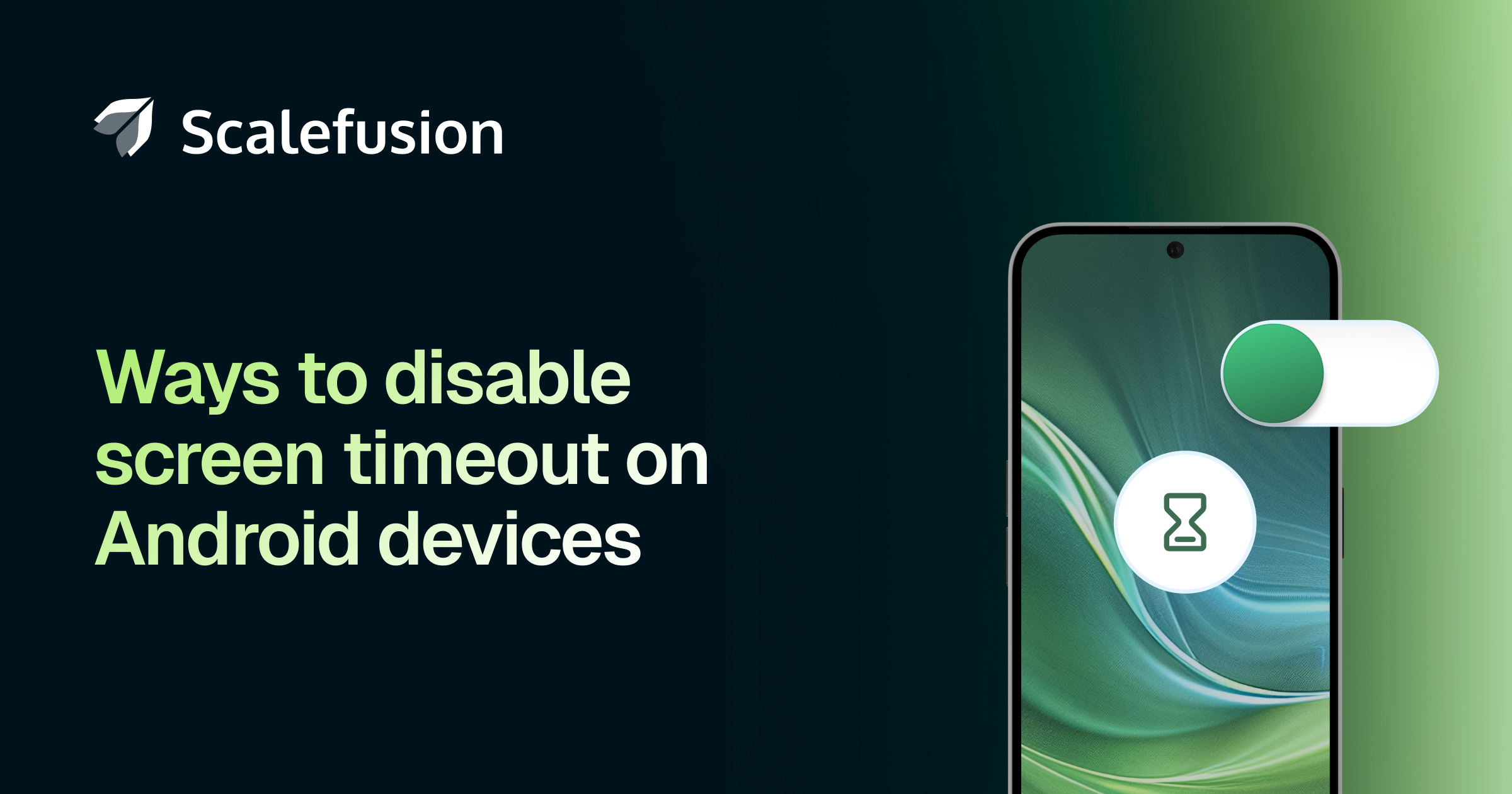 How to Disable Screen Timeout on Android Devices