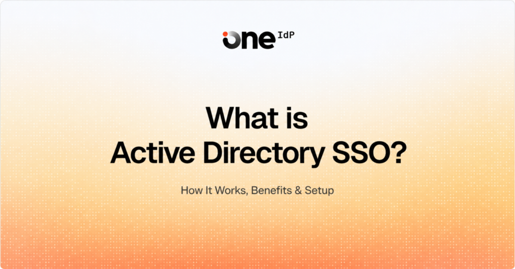 What is Active Directory SSO