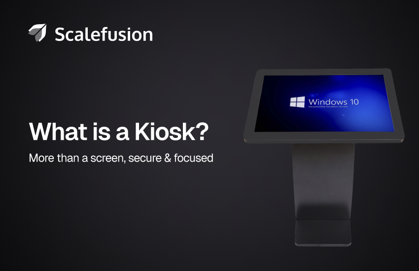 What is a kiosk