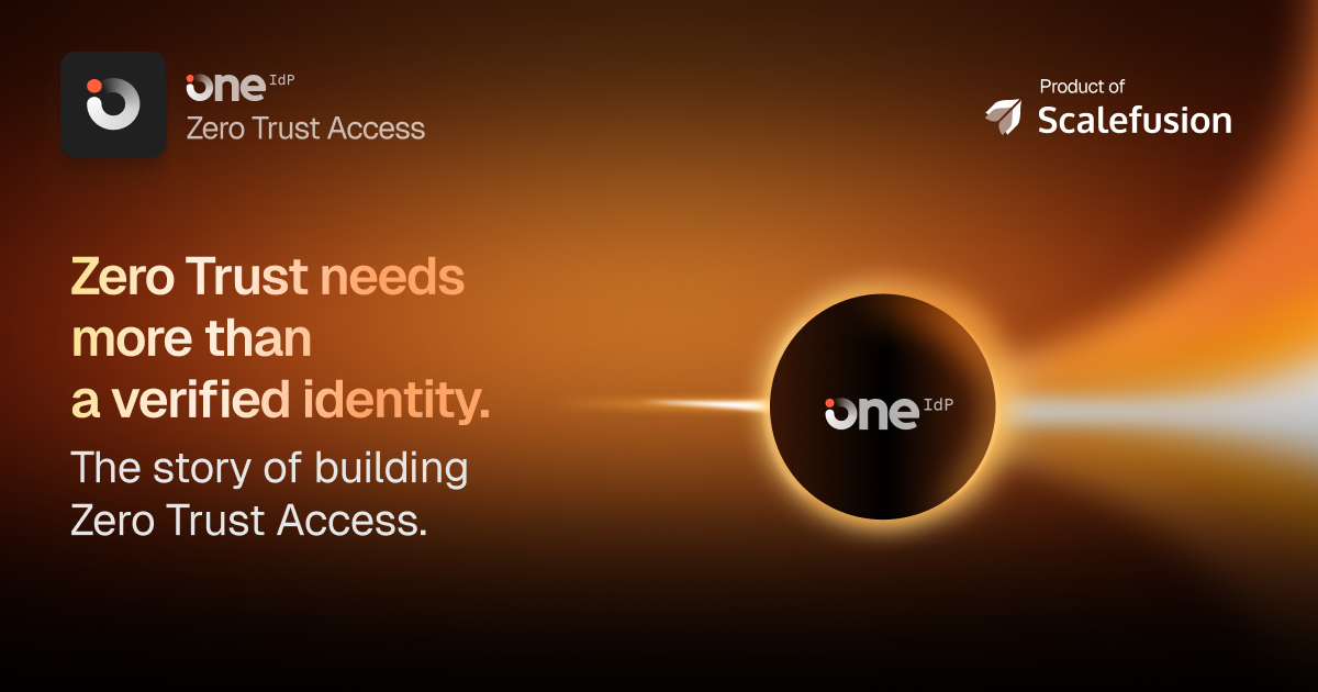 Two years of OneIdP: Building zero trust beyond identity