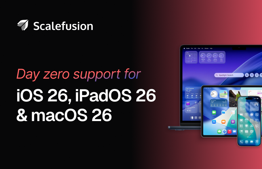 Usaidizi wa siku sifuri kwa iOS 26, iPadOS 26, macOS 26