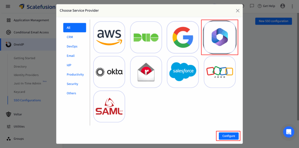 Entra SSO: Configuration