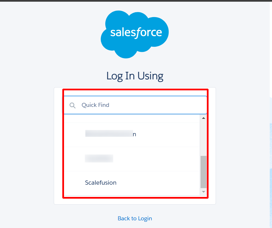 sso for salesforce