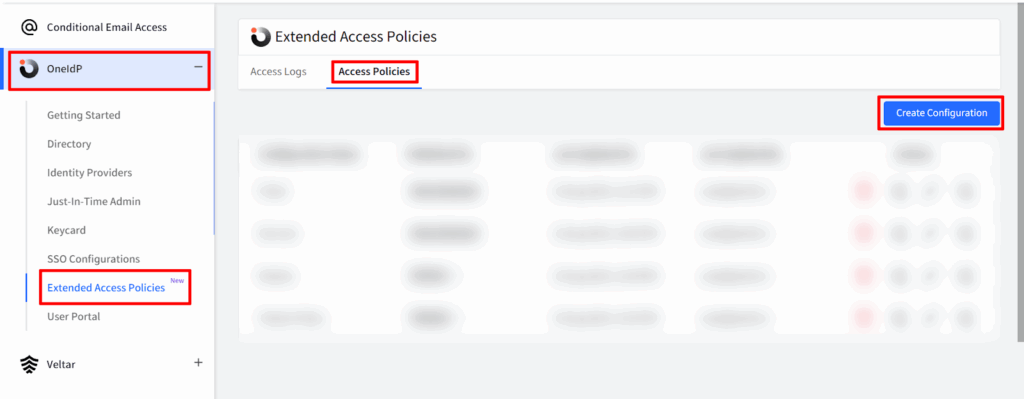 access policies