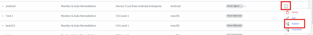 How to enforce Android Device Trust