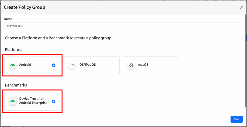 How to enforce Android Device Trust with Scalefusion Veltar