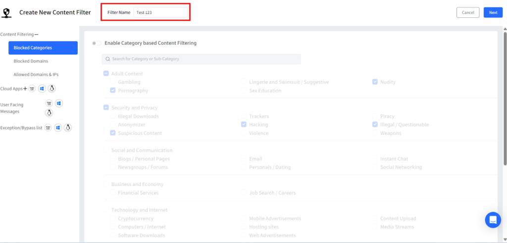 How to block trackers on chrome on Veltar dashboard