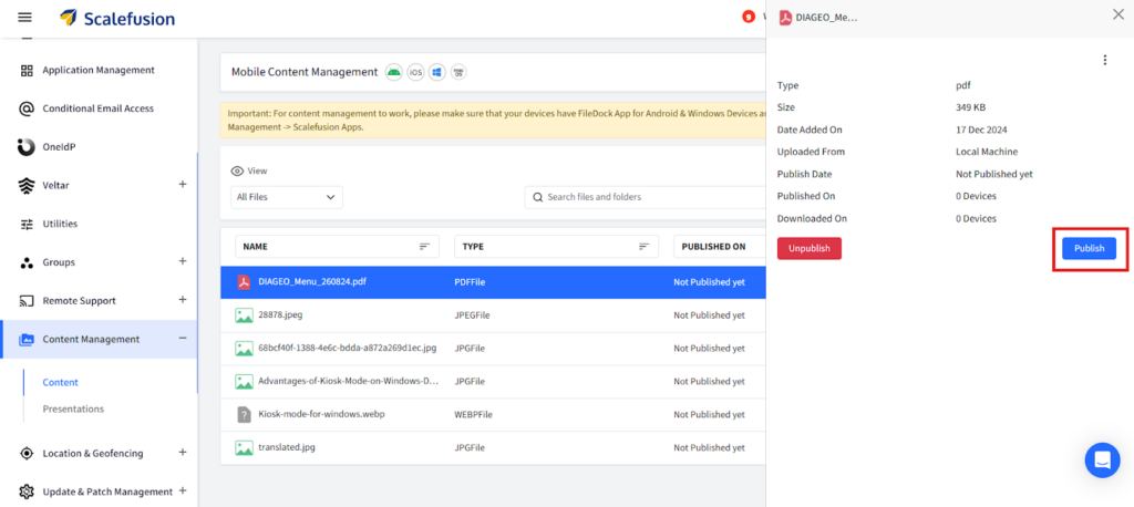 lock iOS device at schools