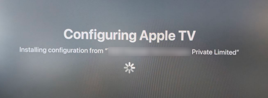 apple tv mdm enrollment:: configuring apple tv with scalefusion