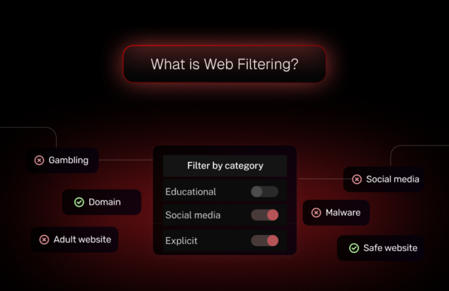 Filtering Feature Website Web filtering vs Firewalls: What is the difference?