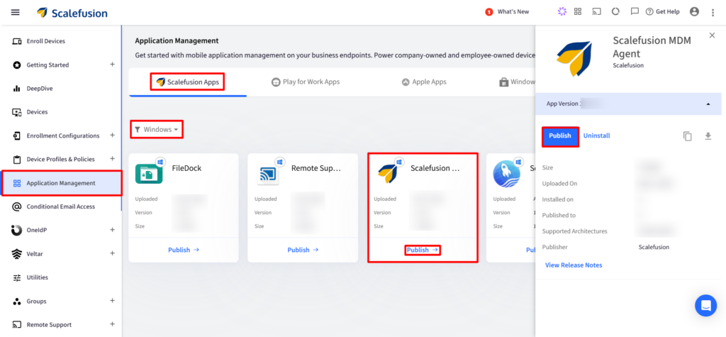 Pengurusan bersama untuk Windows