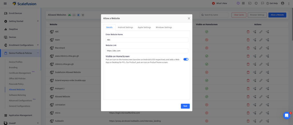 lock ipad to one website