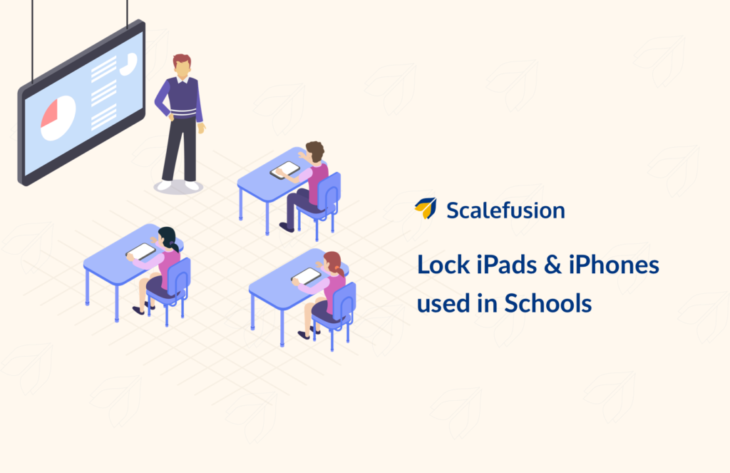 lock iOS device in Schools