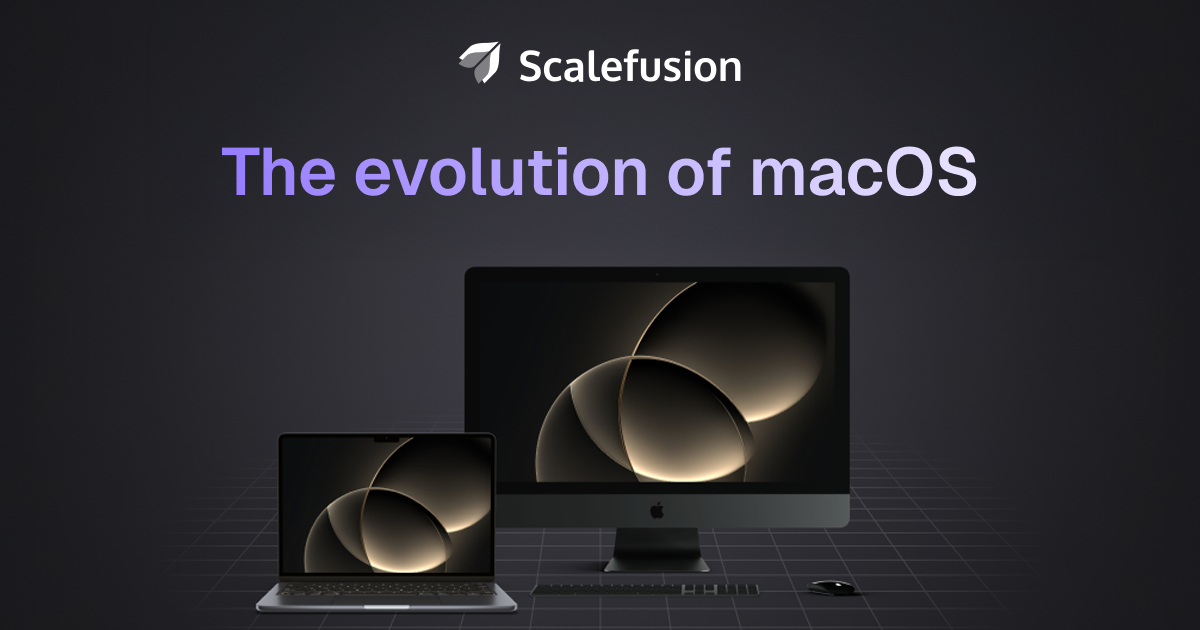 The Evolution of macOS [Infographic] | Scalefusion